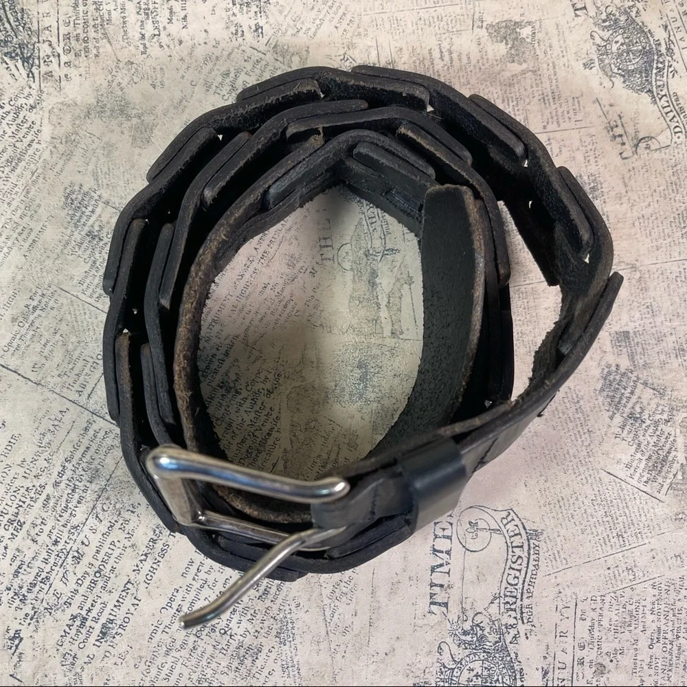 Genuine Leather Belt Classic Brown Black Leather Belt Minimalist Unisex